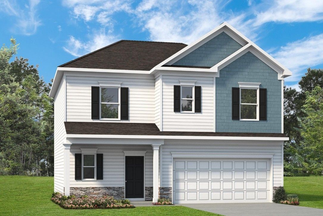 The Benson II - Cantigny Park: Clarksville, Tennessee - Smith Douglas Homes