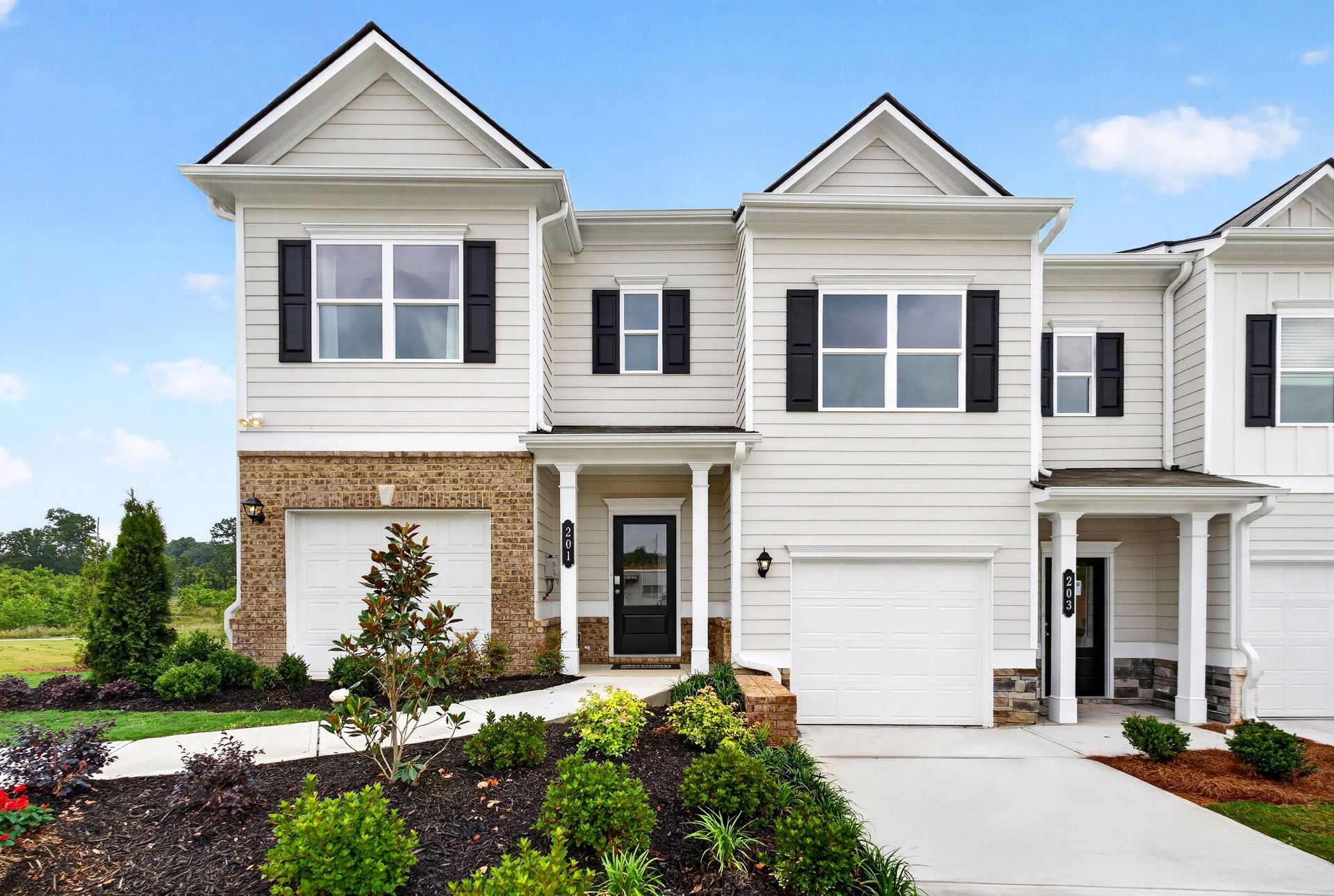 Townhome Streetscape