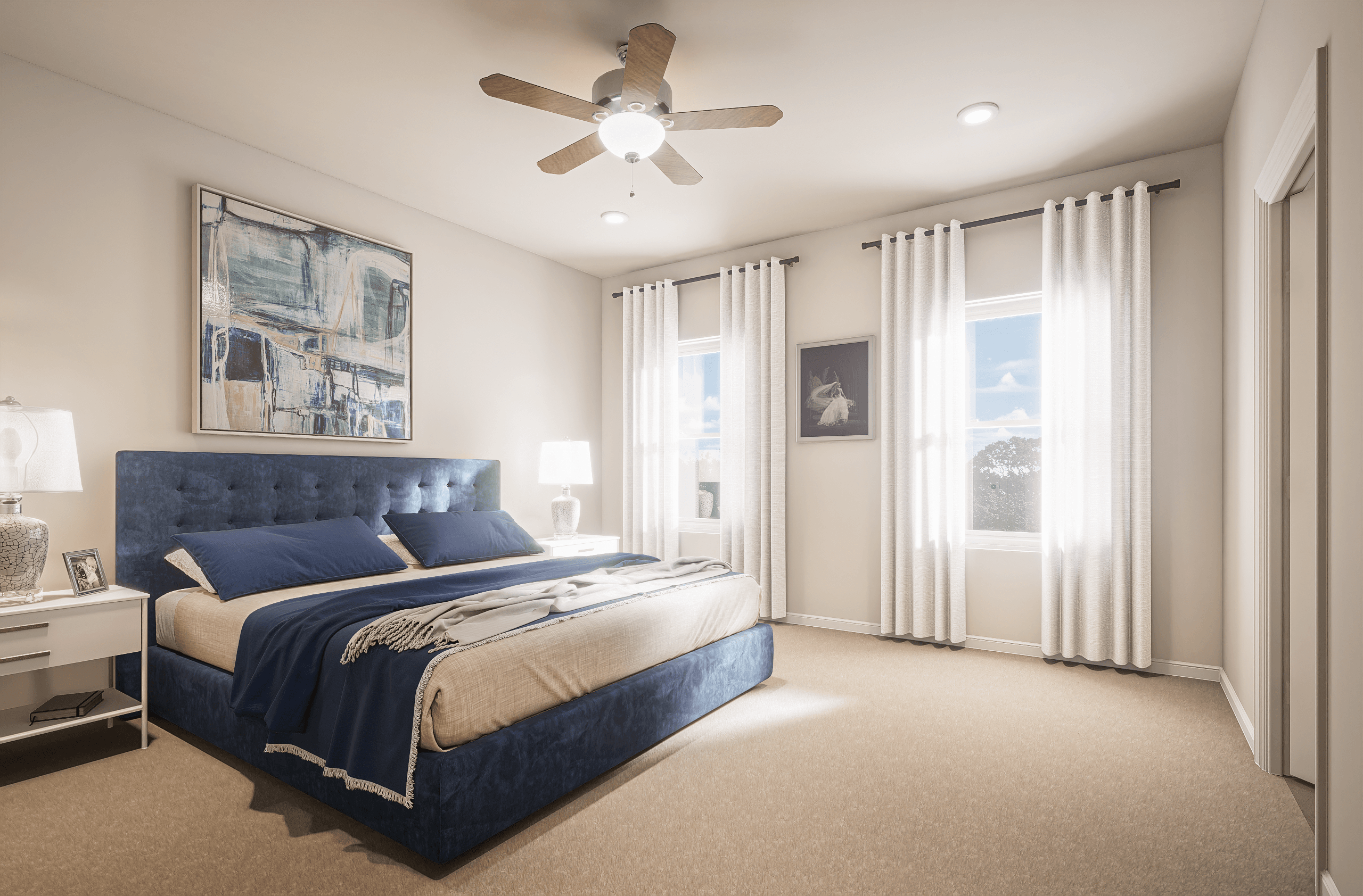 The Sussex - Bedroom