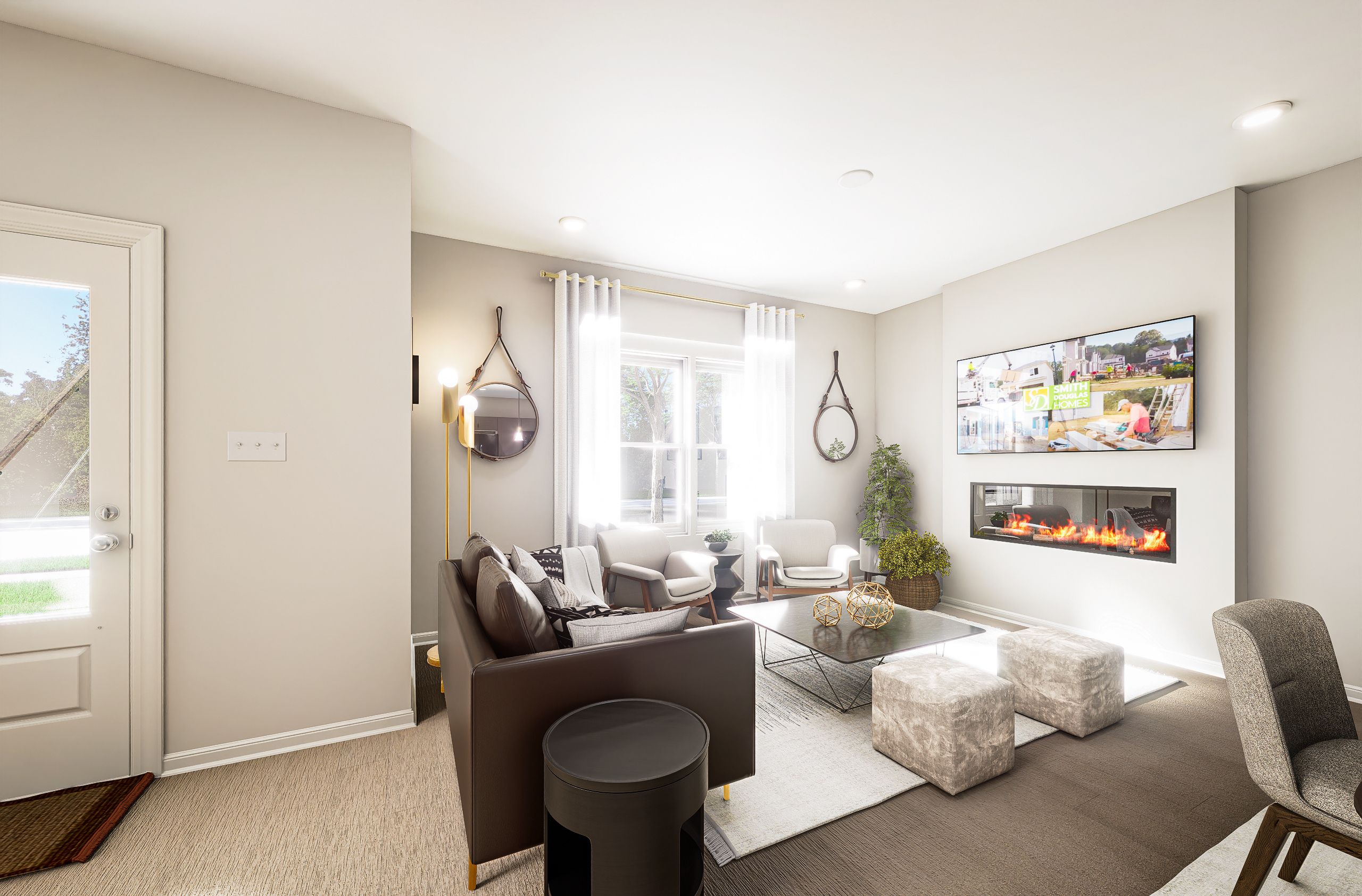 The Carson - Living Area