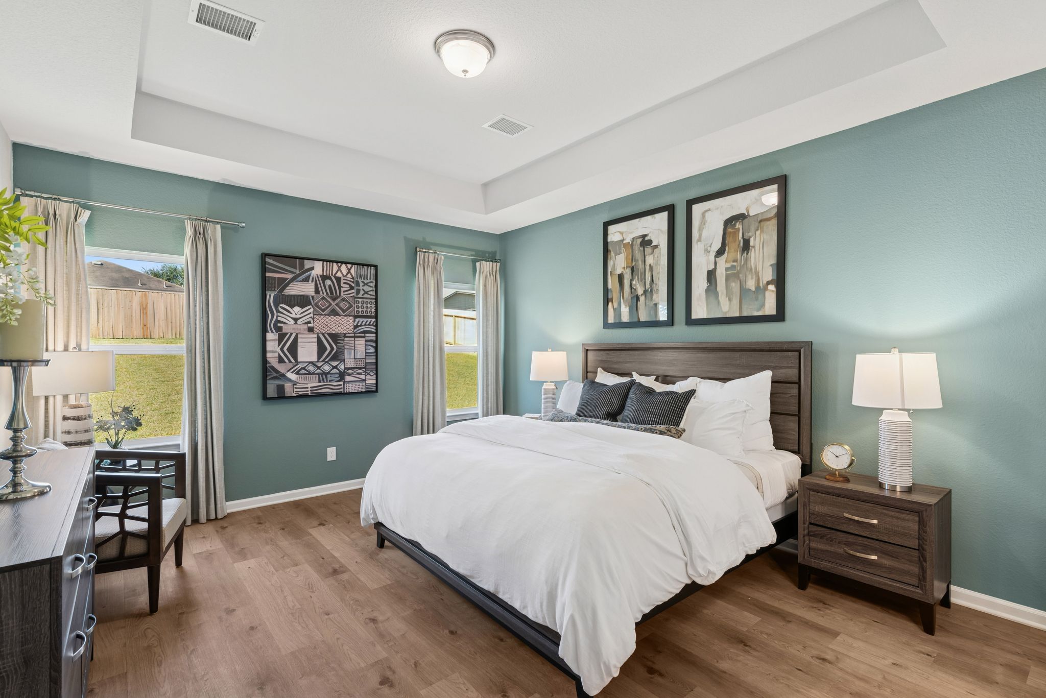 The Robin II- Primary Suite with Tray Ceiling