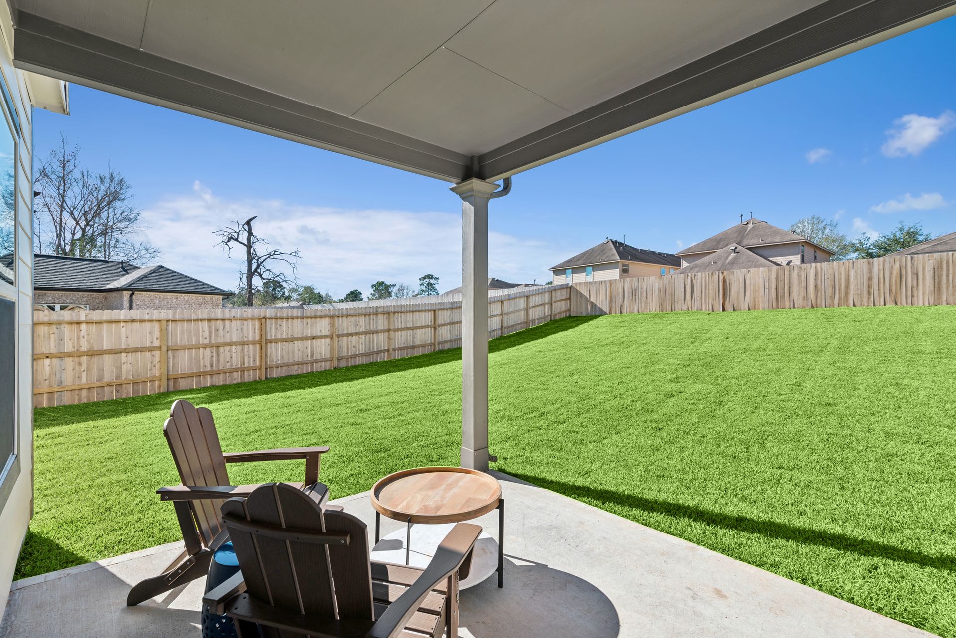 The Robin II- Rear Covered Patio