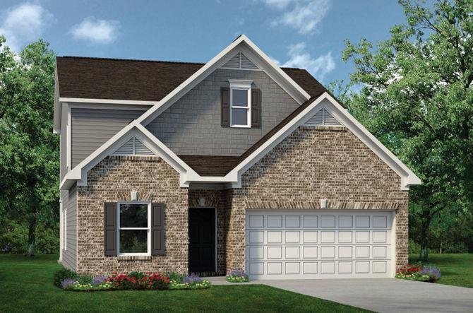 The Caldwell - Evergreen at Lakeside: Temple, Georgia - Smith Douglas Homes
