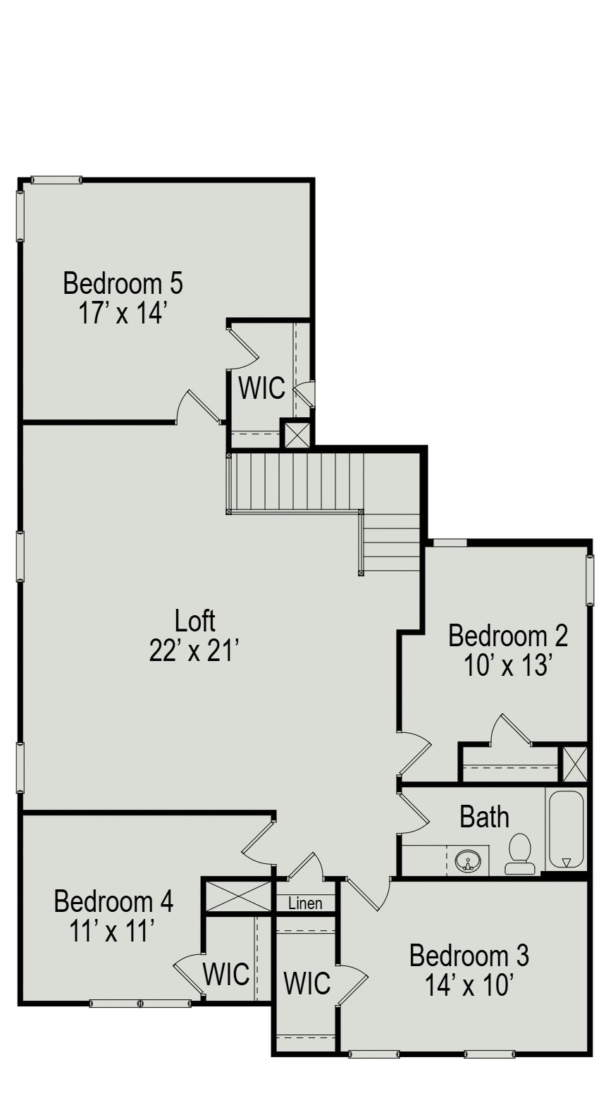 The Waring III Second Floor