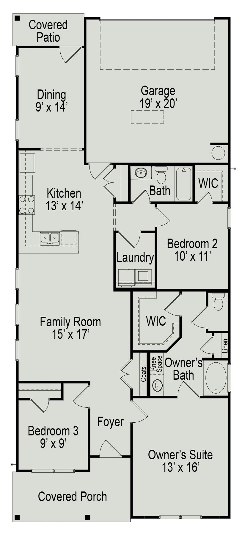 The Westchester Floorplan