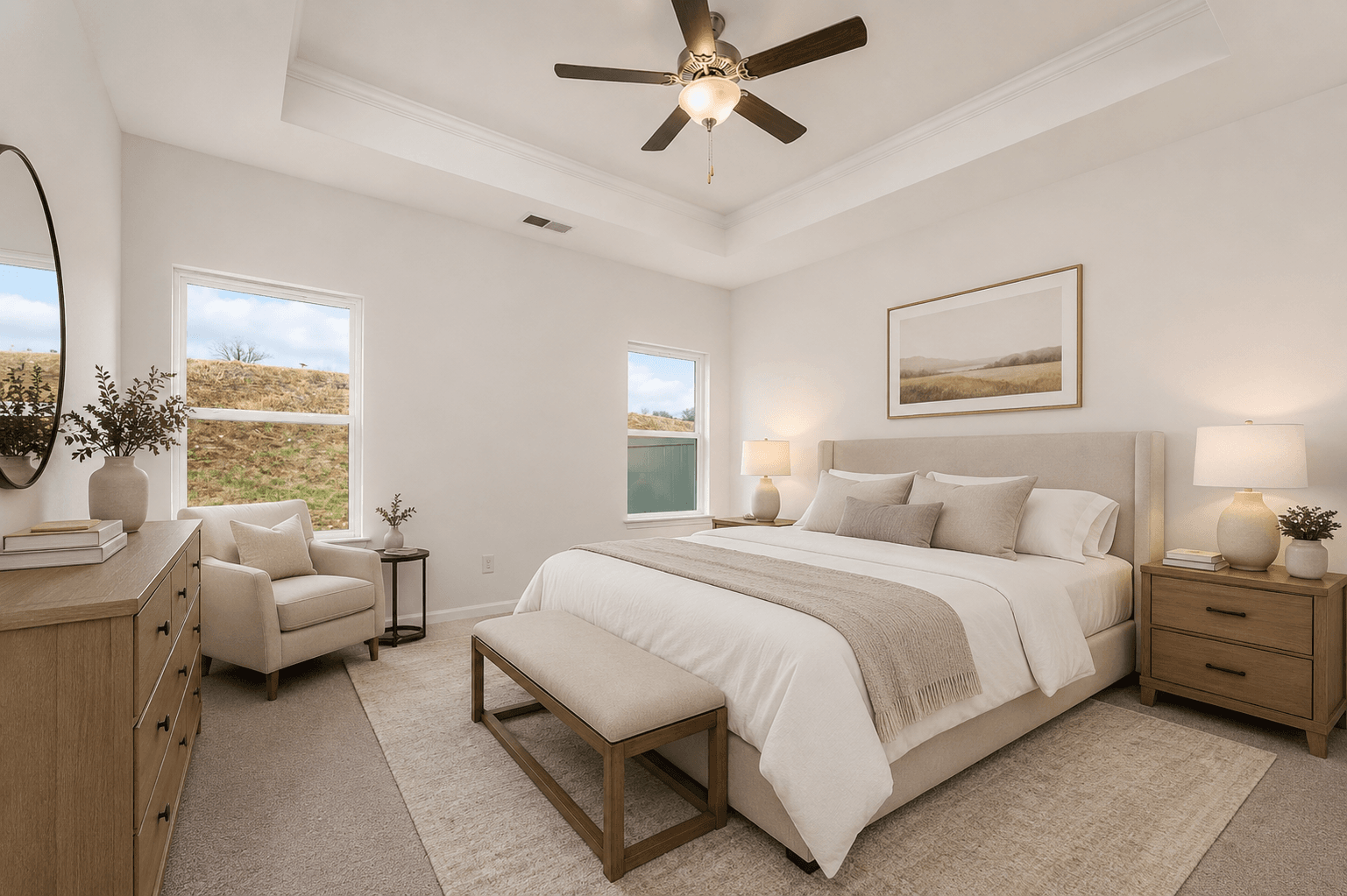 The Jasper Primary Bedroom