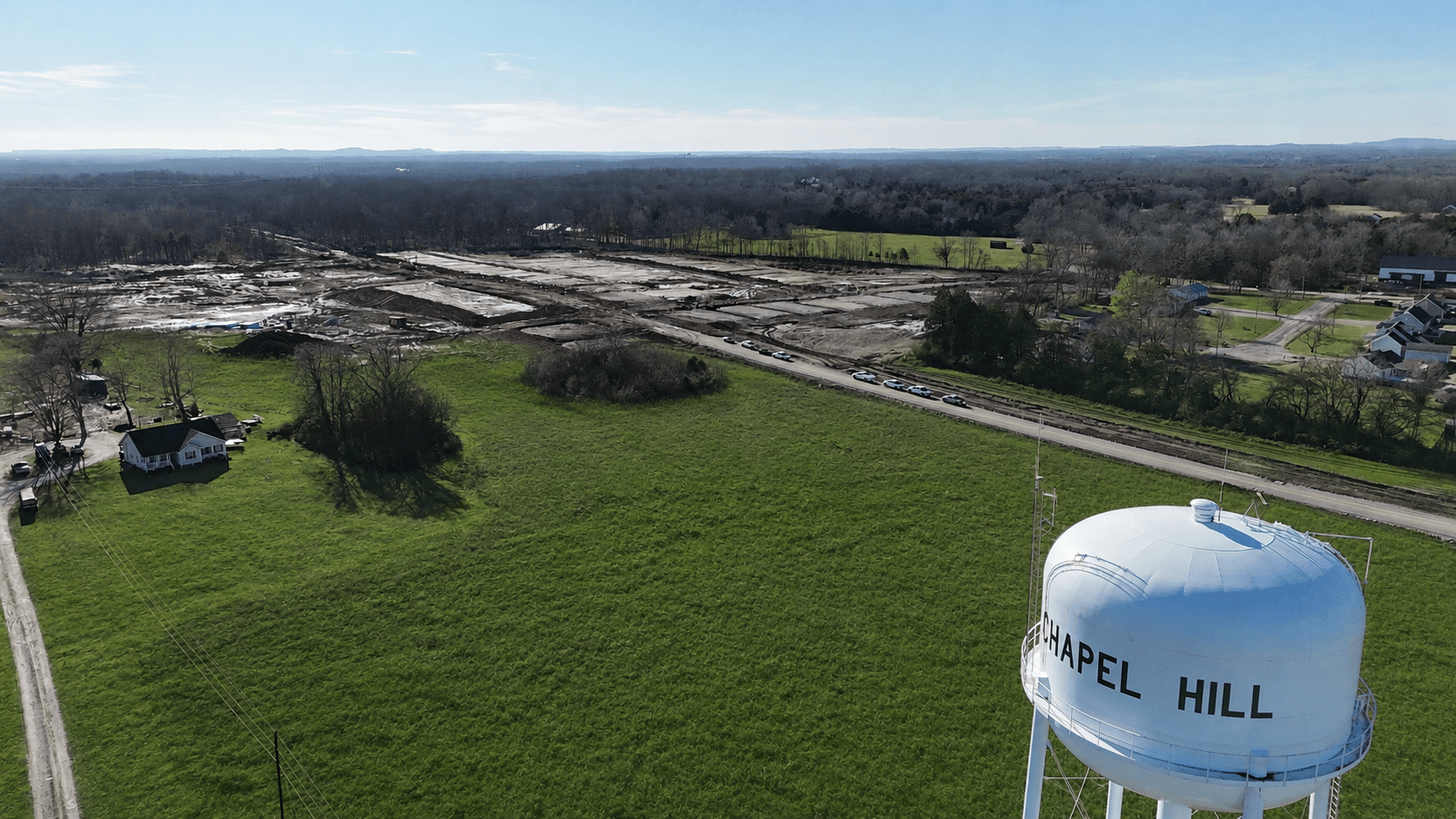 The Groves at Chapel Hill Aerial