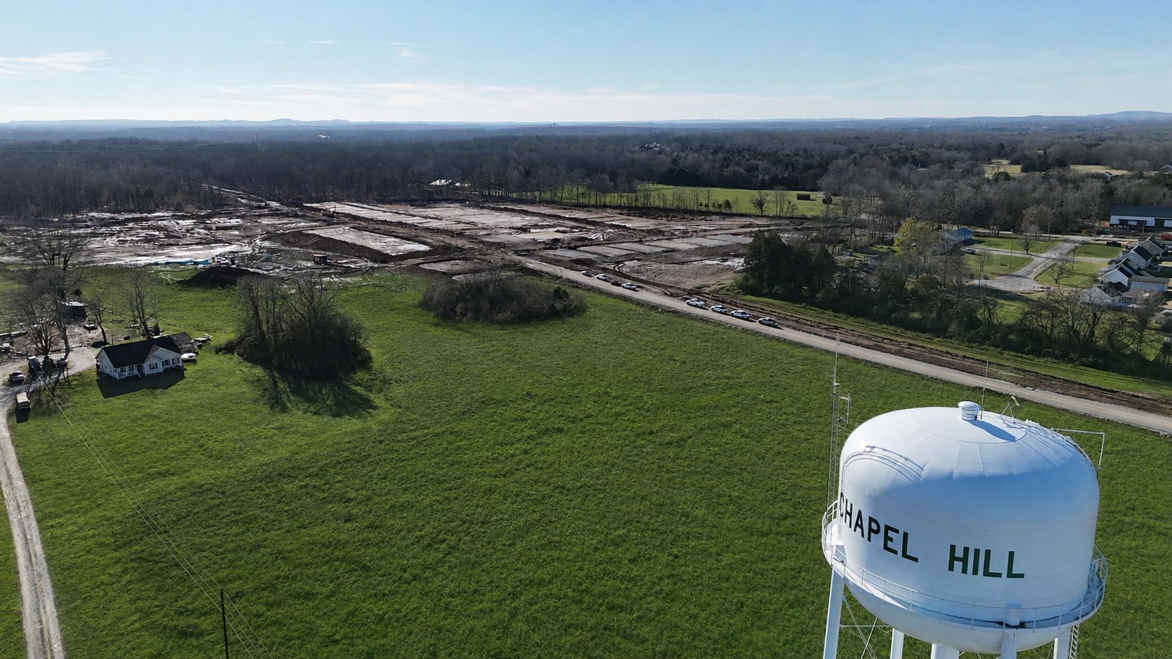The Groves at Chapel Hill Aerial
