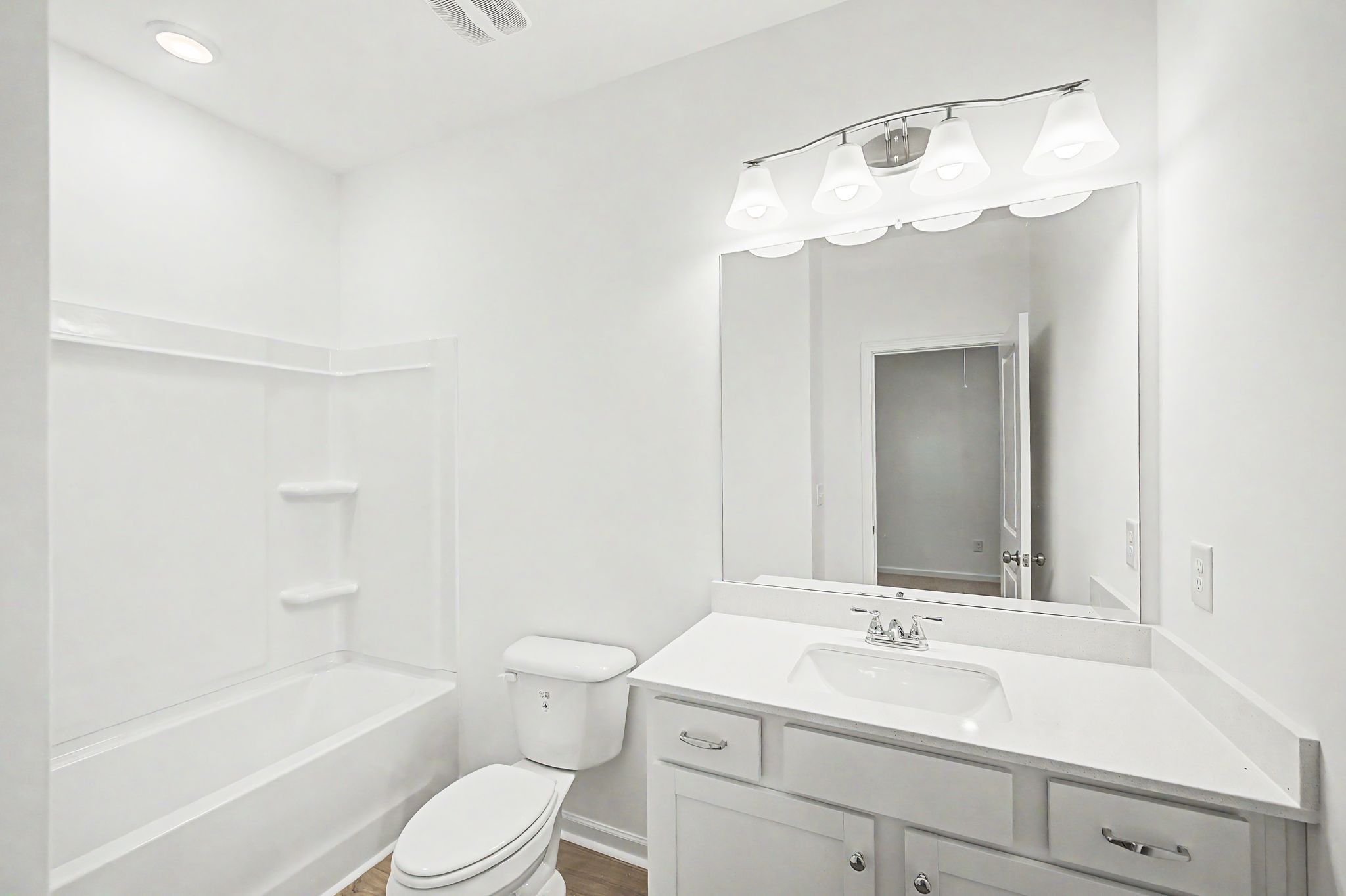 Upstairs hall bathroom.