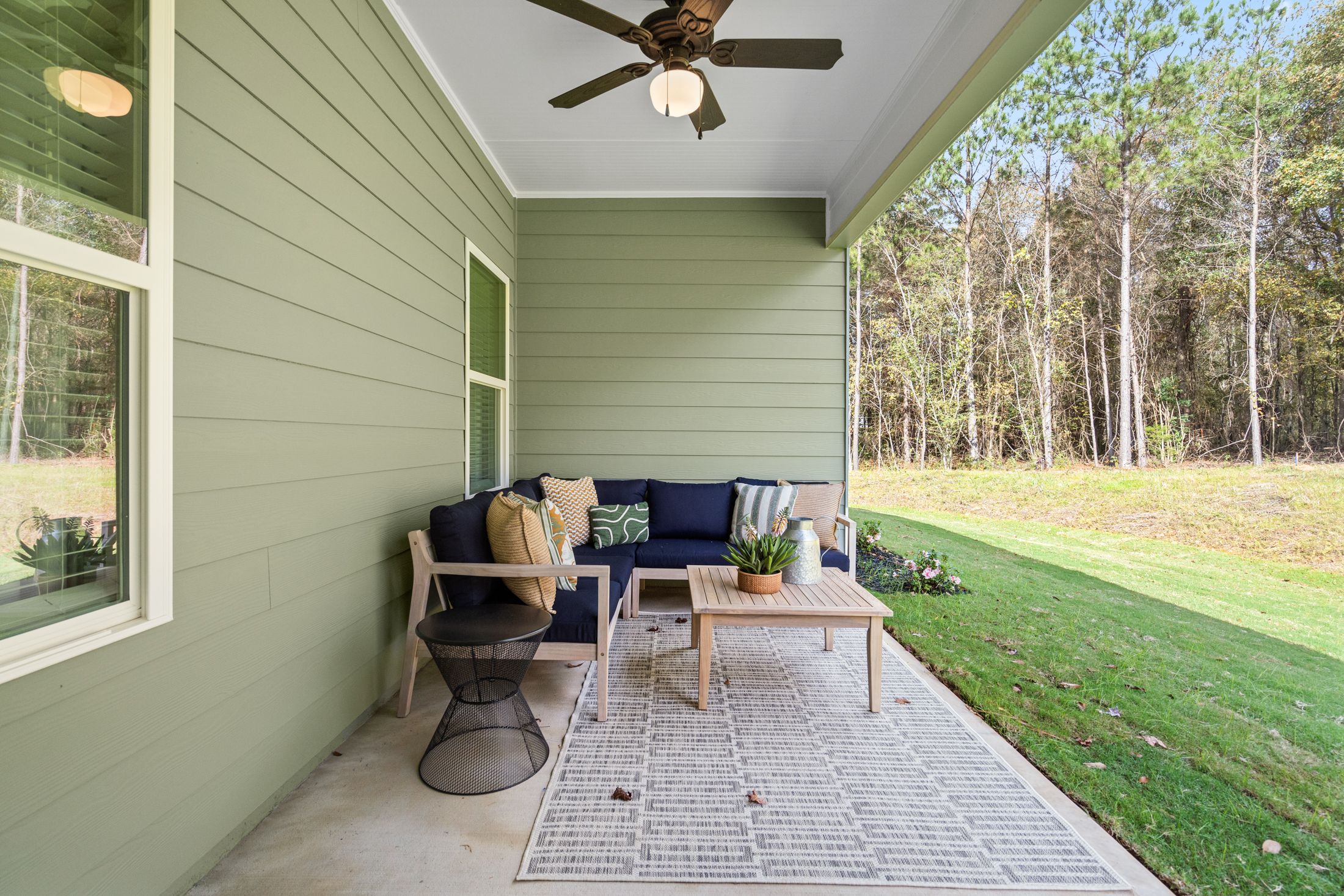 The Lancaster - Covered Patio