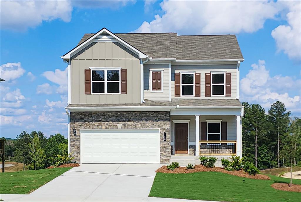 The Coleman - Oakmont: Dallas, Georgia - Smith Douglas Homes