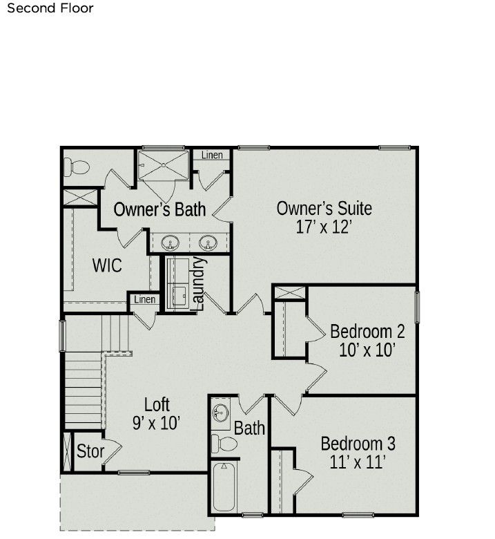 *Second floor*