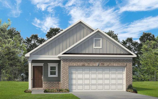 The Blue Jay II - Meadowbrook: Cartersville, Georgia - Smith Douglas Homes