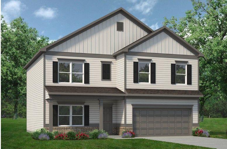 The McGinnis - Saddle Ridge: Calhoun, Georgia - Smith Douglas Homes