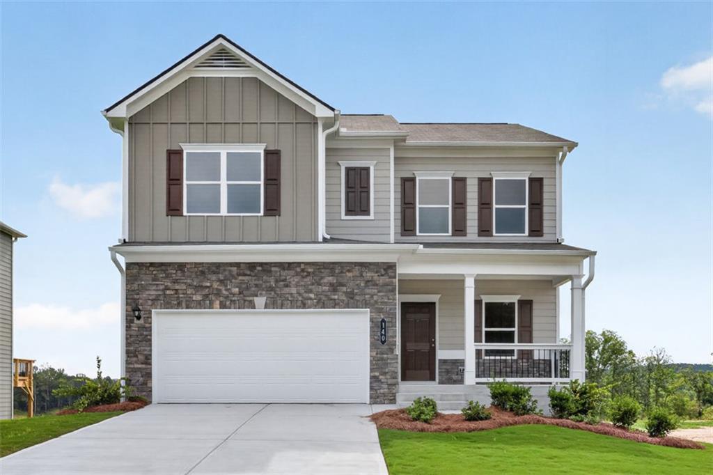 The Coleman - Oakmont: Dallas, Georgia - Smith Douglas Homes