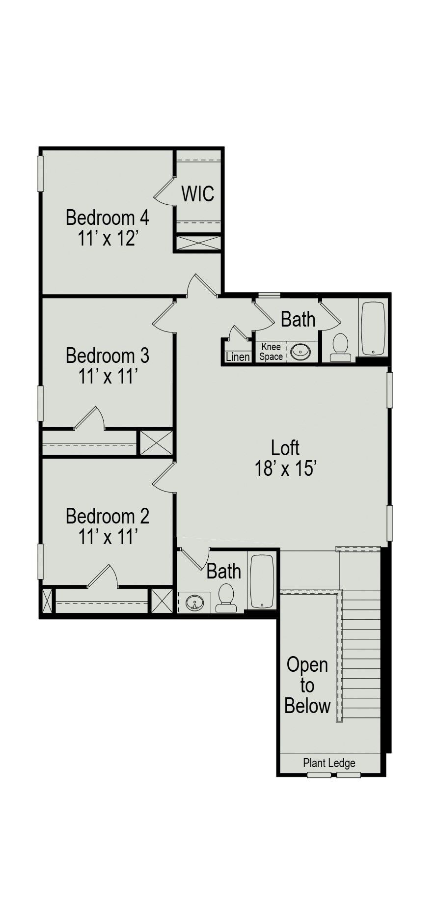 The Sparrow II Second Floor
