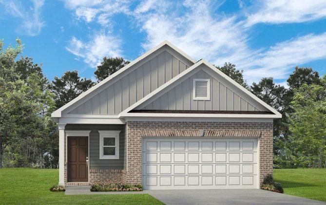 The Blue Jay II - Meadowbrook: Cartersville, Georgia - Smith Douglas Homes