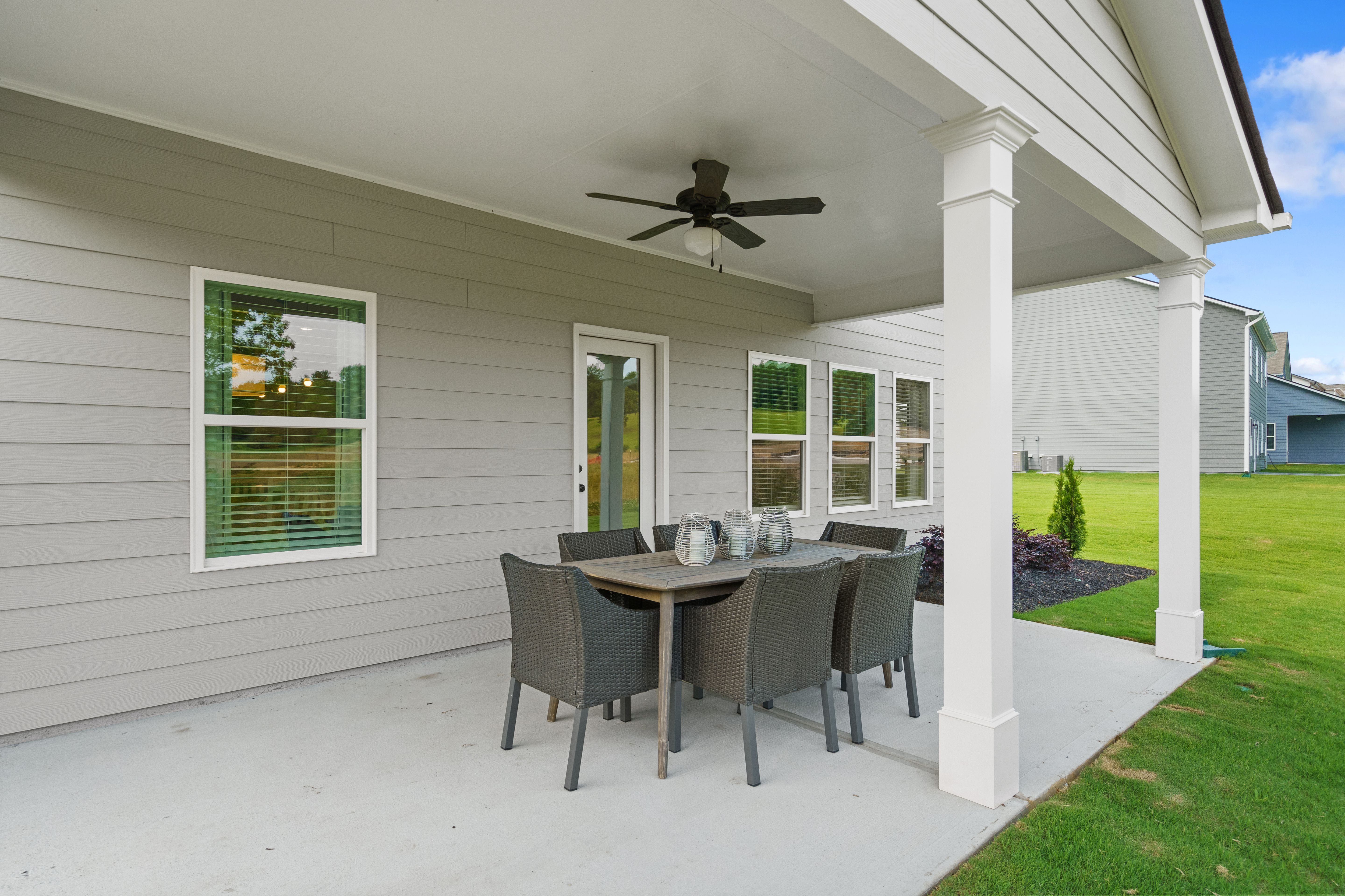 The Harrington - Covered Porch