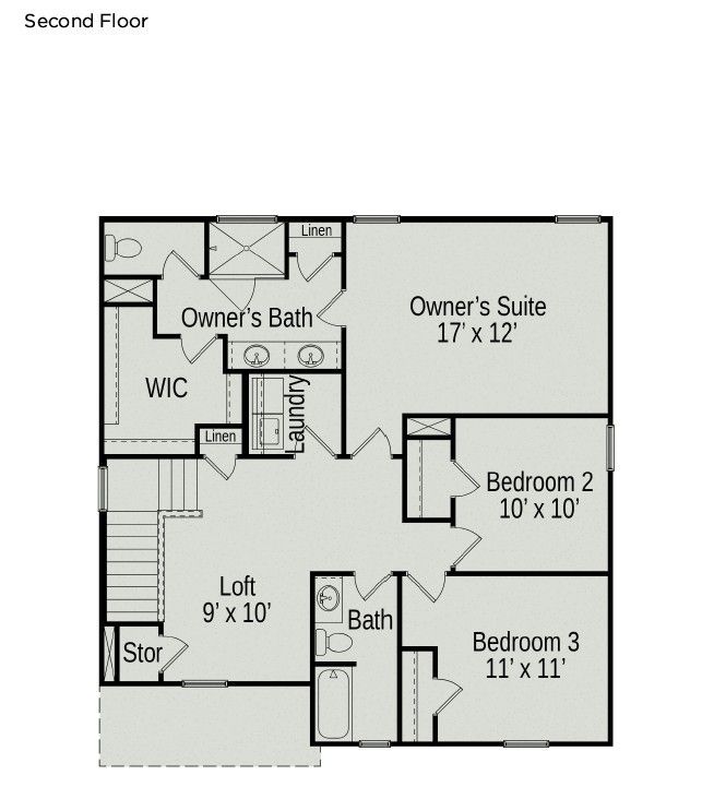 *Second floor*