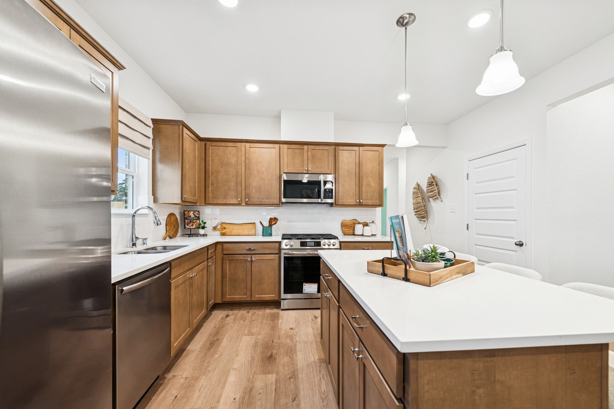 Kitchen. Sample image for illustration; upgrades, options, and colors may vary.