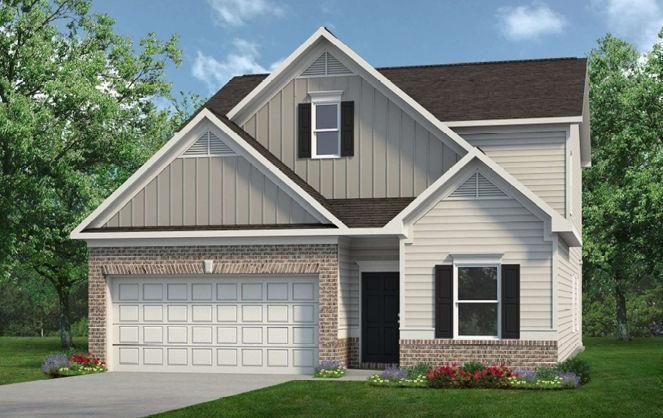 The Caldwell - Glen at Cave Springs: Douglasville, Georgia - Smith Douglas Homes