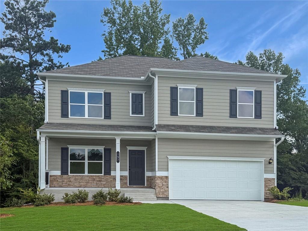 The McGinnis - Jones Ridge: Dallas, Georgia - Smith Douglas Homes