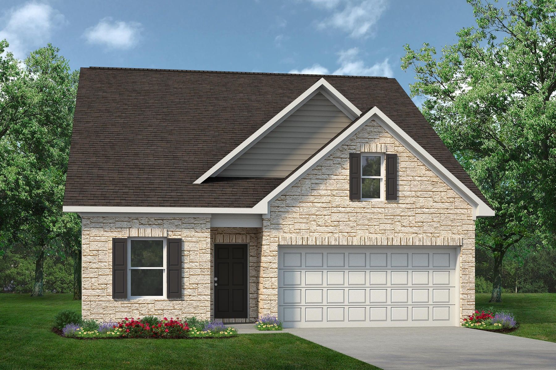 The Caldwell - River Ranch: Dayton, Texas - Smith Douglas Homes