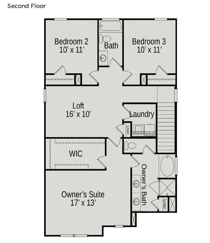 *Second floor*