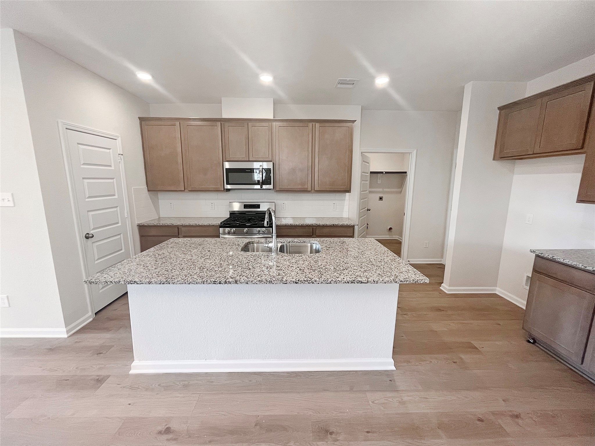 The Robin II- Kitchen. Sample image to be used for example only, colors, options and upgrades vary.