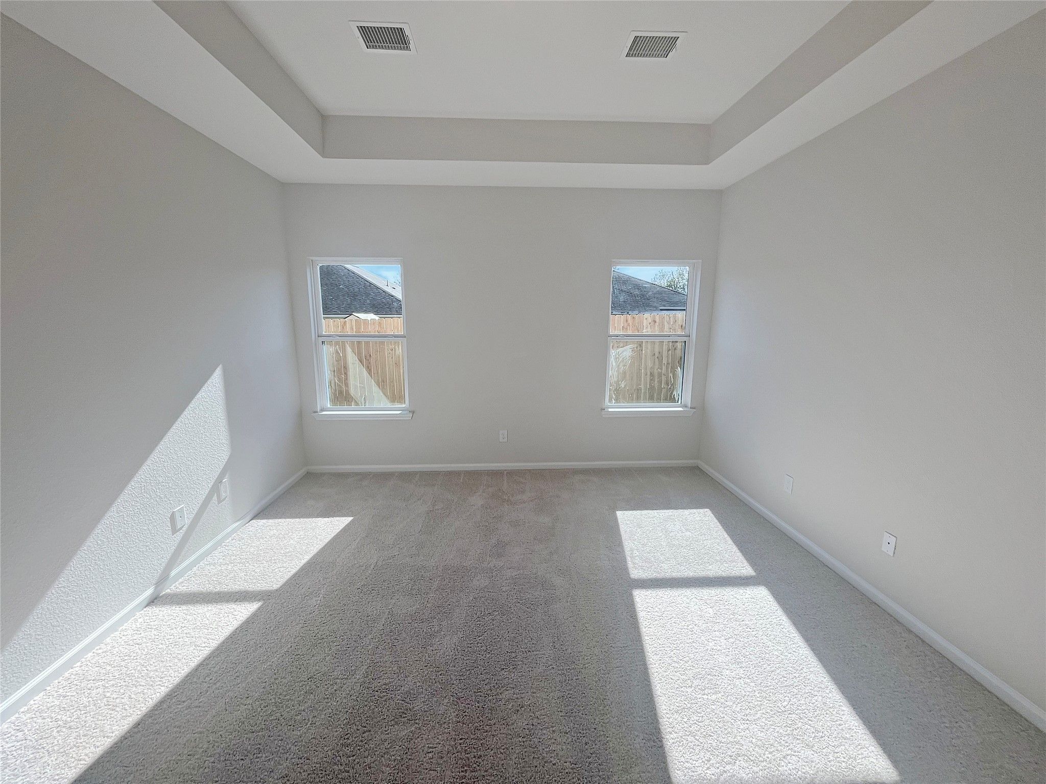 The Robin II- Primary Suite with Tray Ceiling. Sample image to be used for example only, colors, op