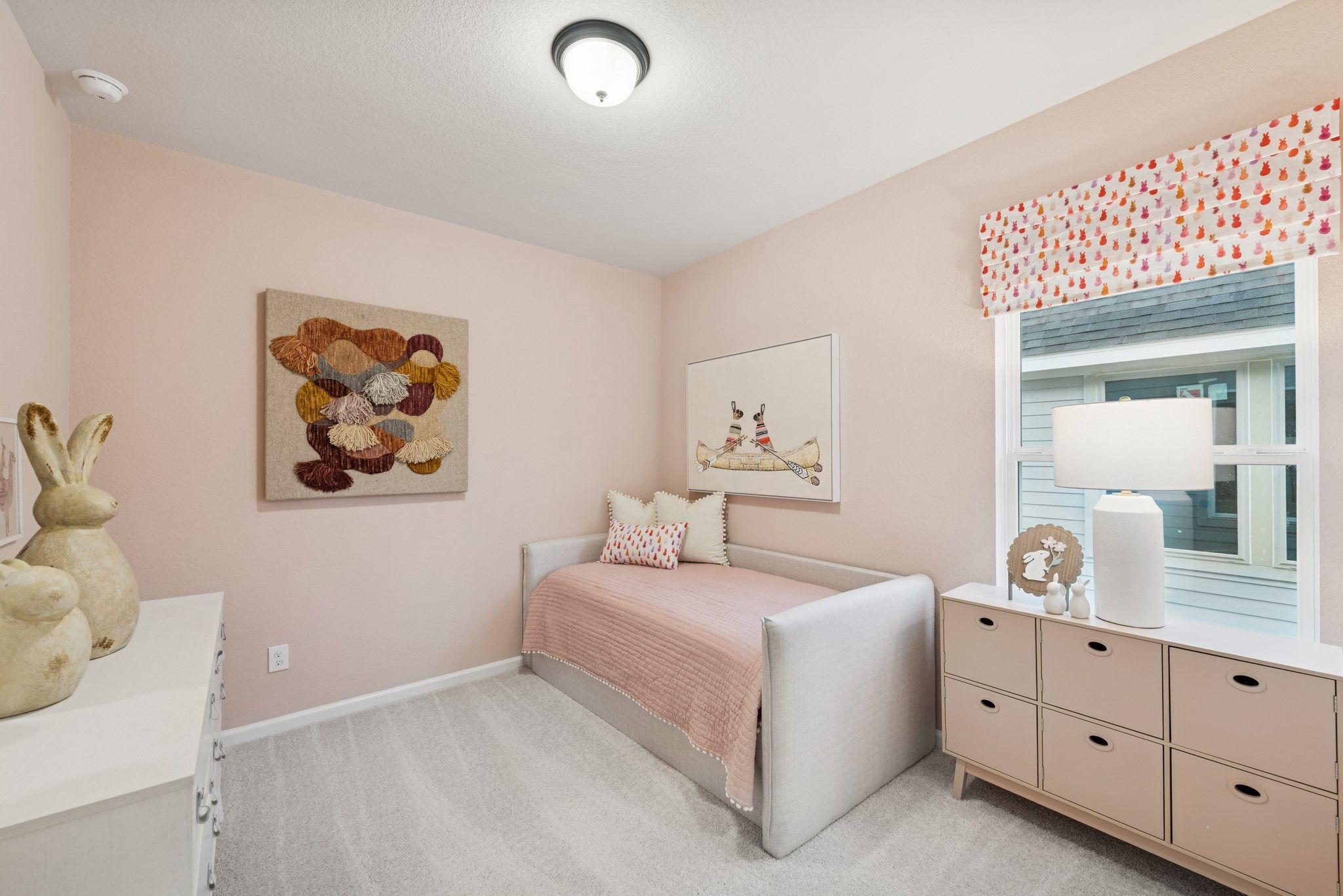 The Princeton II- Bedroom 3. Staged model home shown for illustration only; actual features, colors