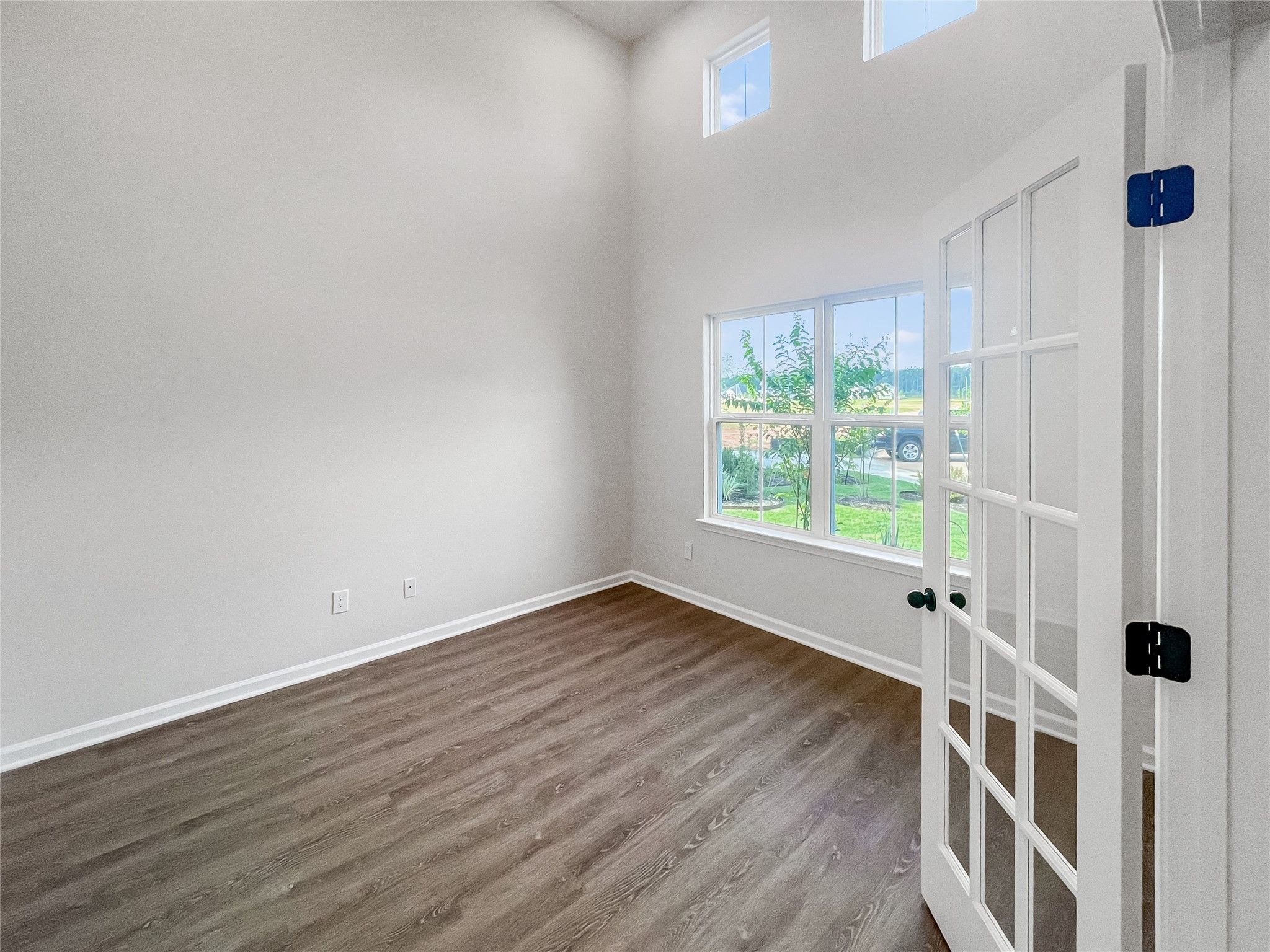 The Princeton II- Study with French Doors.