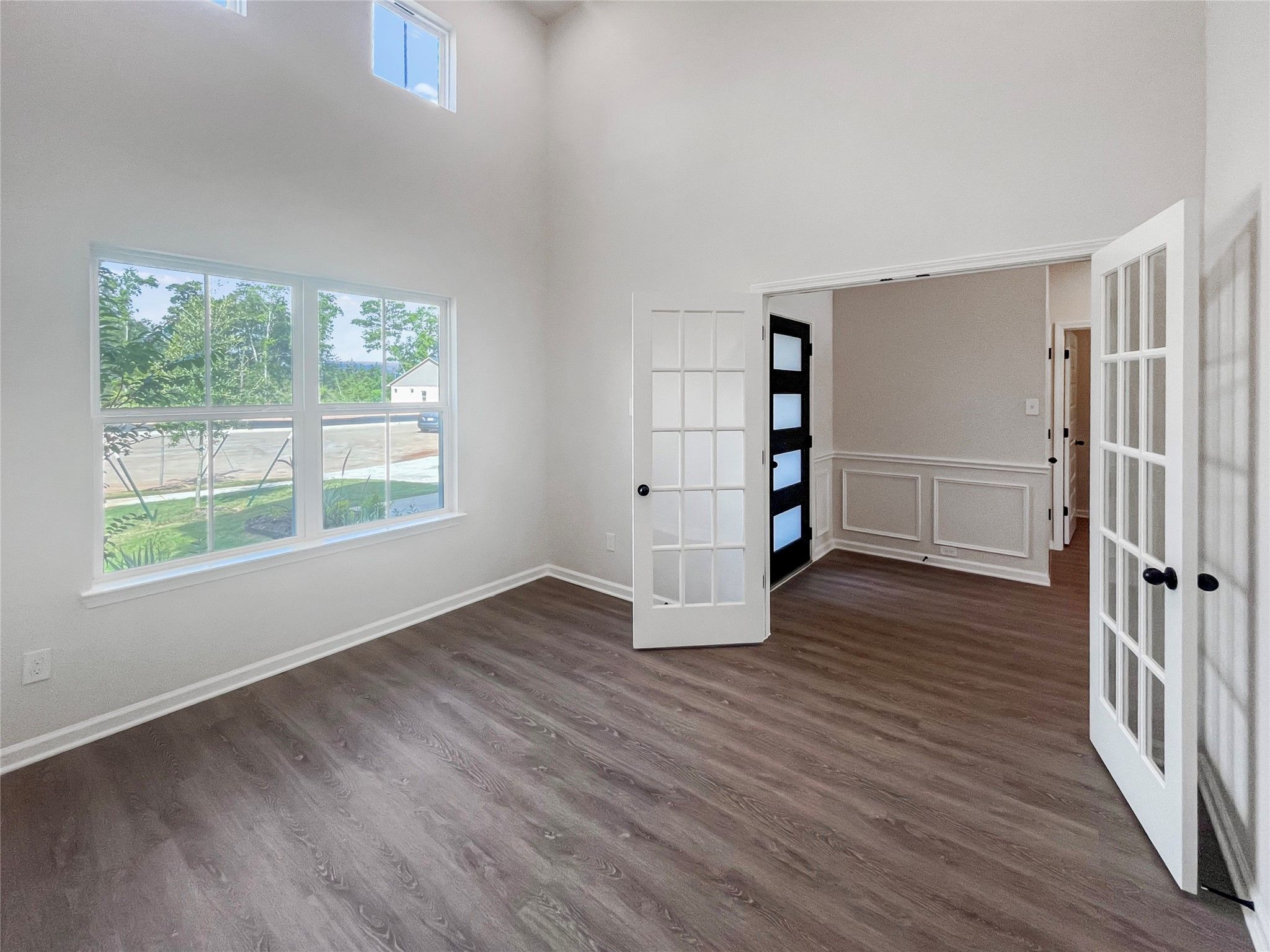 The Princeton II- Study with French Doors.