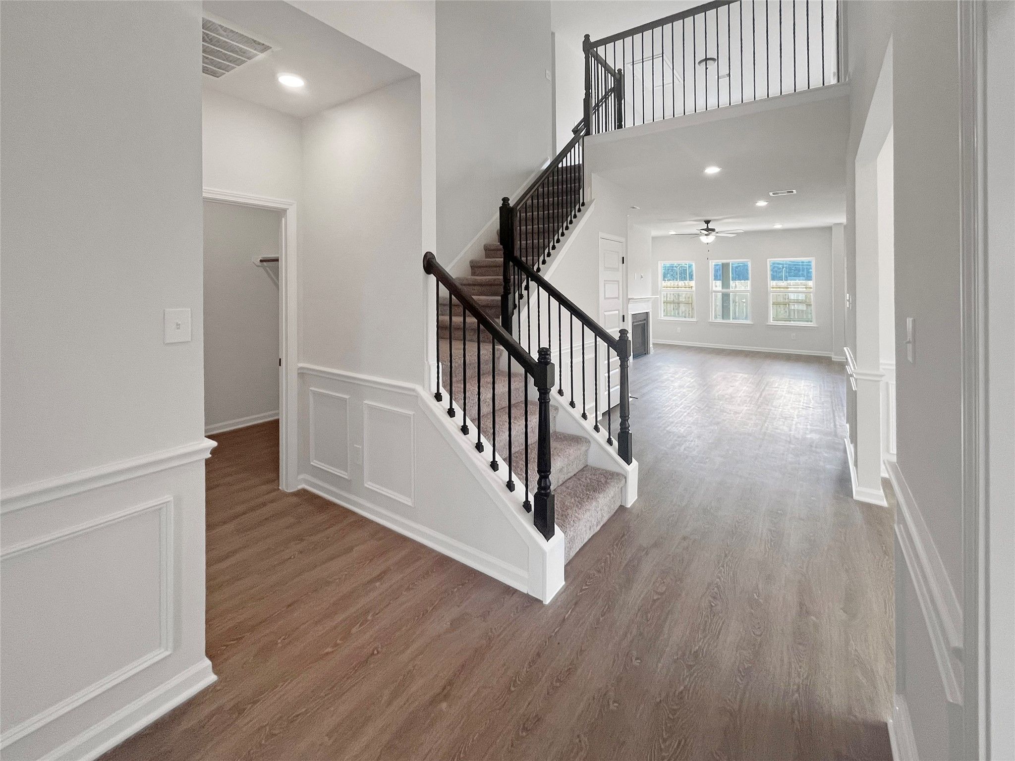 The Princeton II- Foyer into Utility Room.