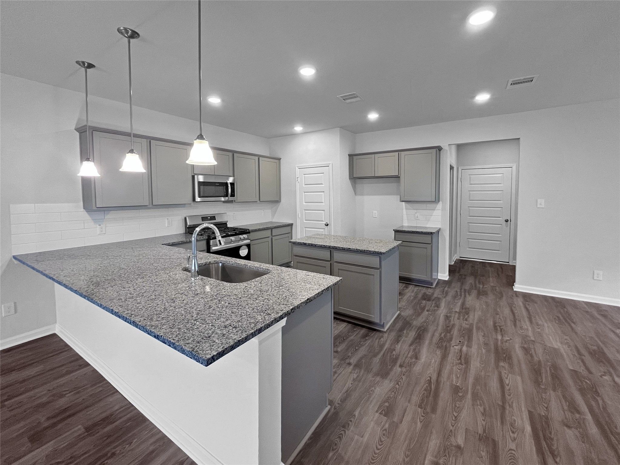 The Sparrow II- Kitchen. Sample image for illustration; upgrades, options, and colors may vary.