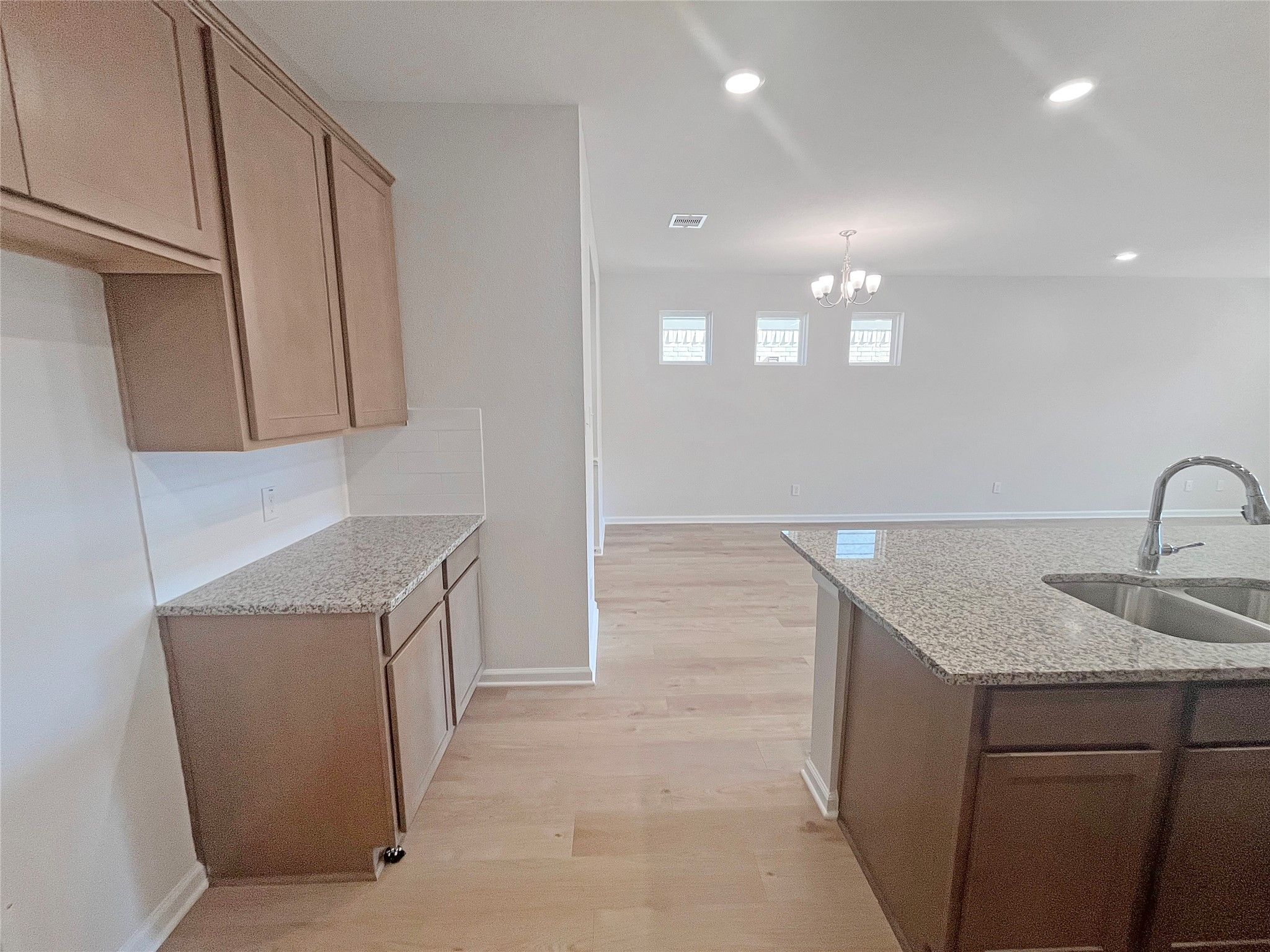 The Robin II- Kitchen. Sample image to be used for example only, colors, options and upgrades vary.
