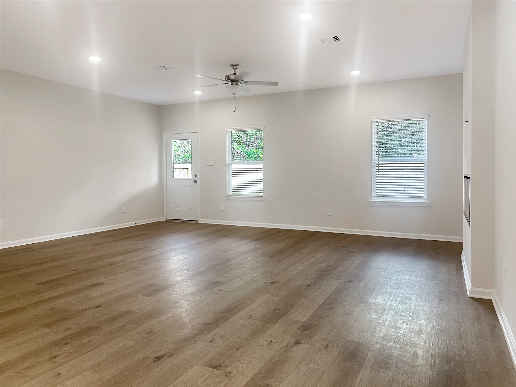The Crawford- Family Room. Home is under construction, photos used for illustration only; actual fe