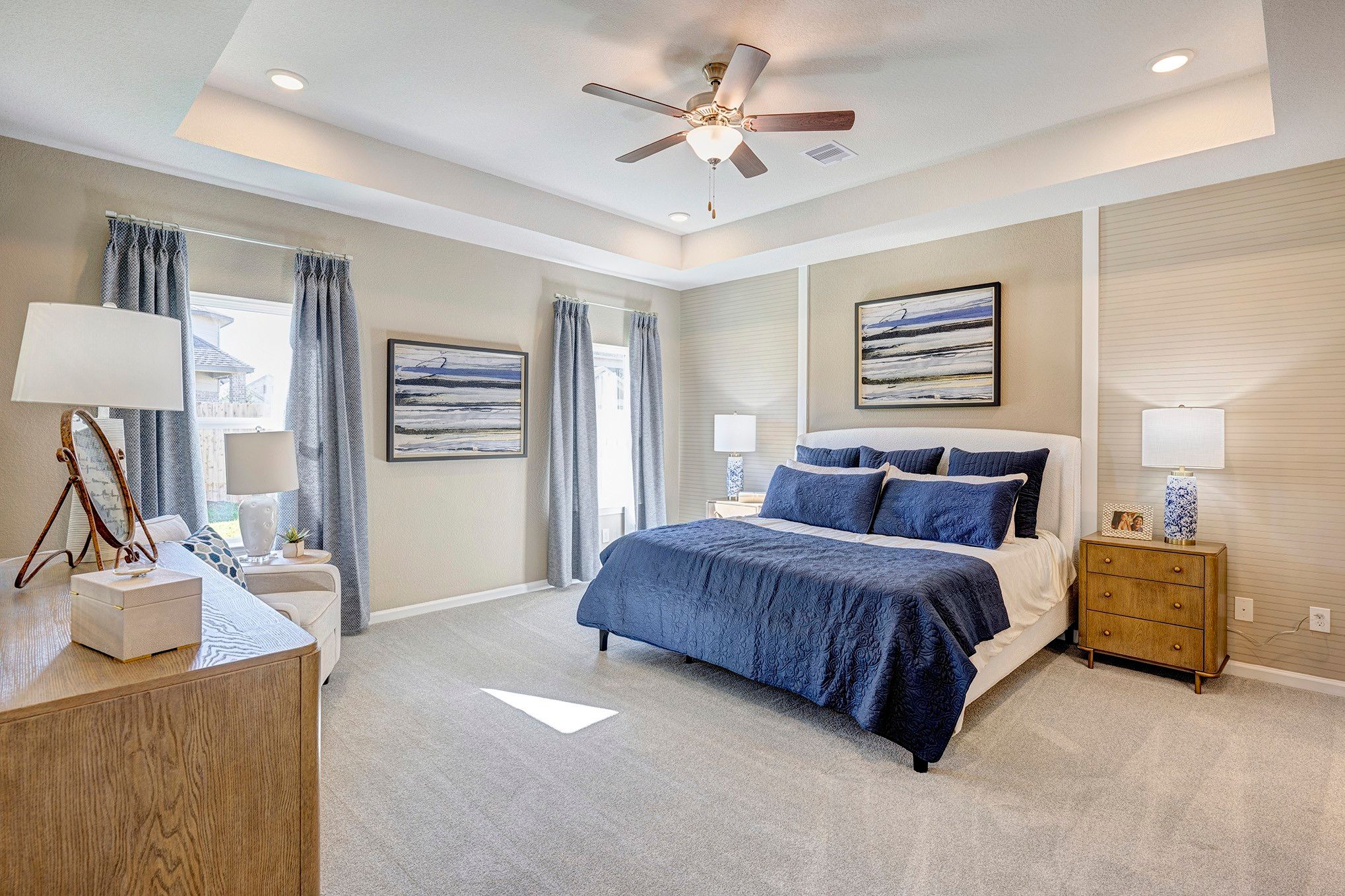 Staged model home shown for illustration only; actual features, colors, and upgrades may vary.