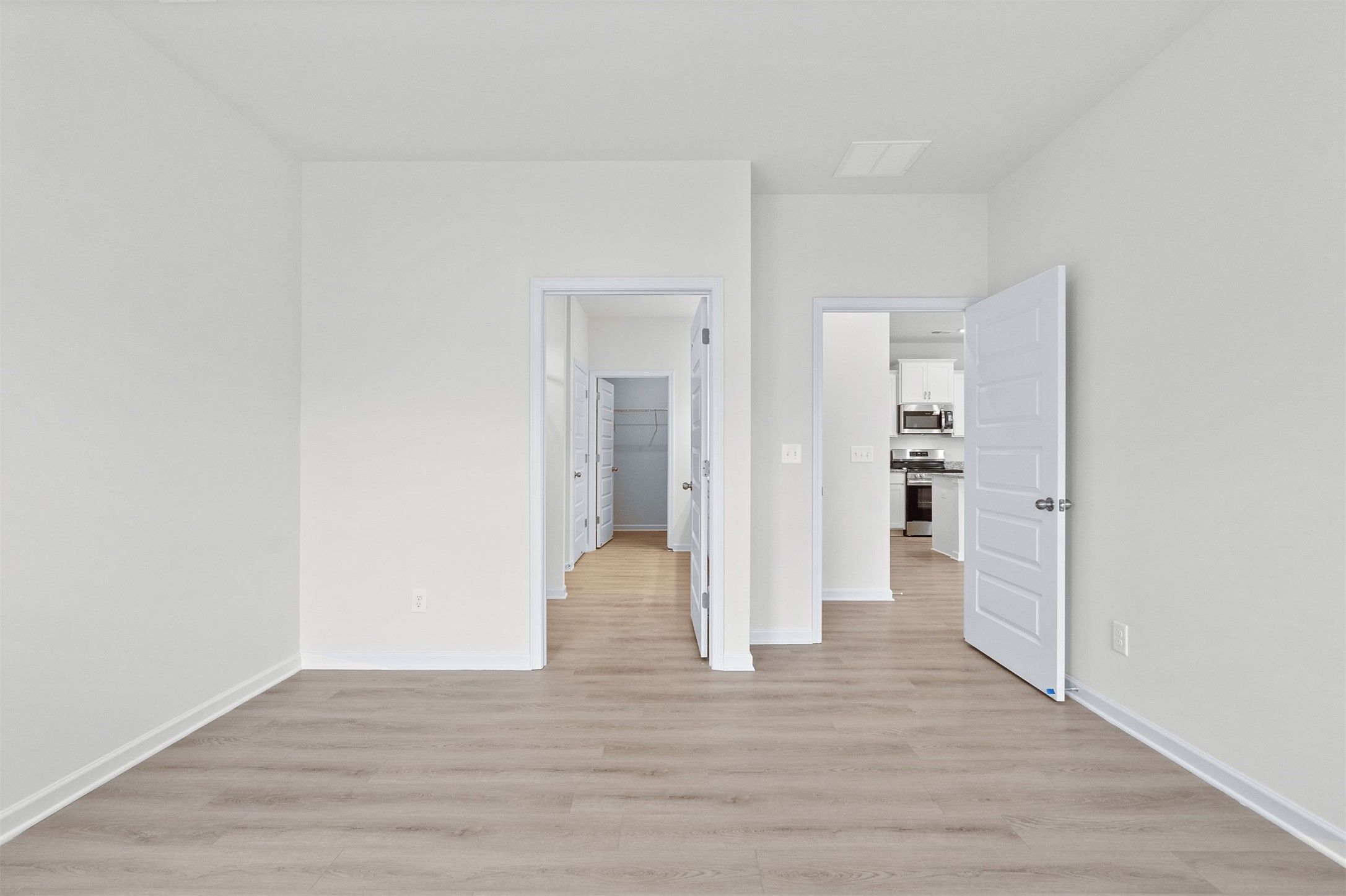 The Dove- Primary Suite. Home under construction, photo used for illustrative purposes only, colors