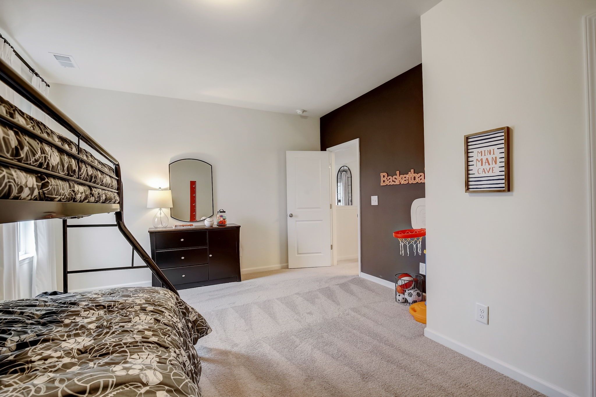 The Palmer- Bedroom 3. The sample image is a staged model, to be used for illustrative purposes onl