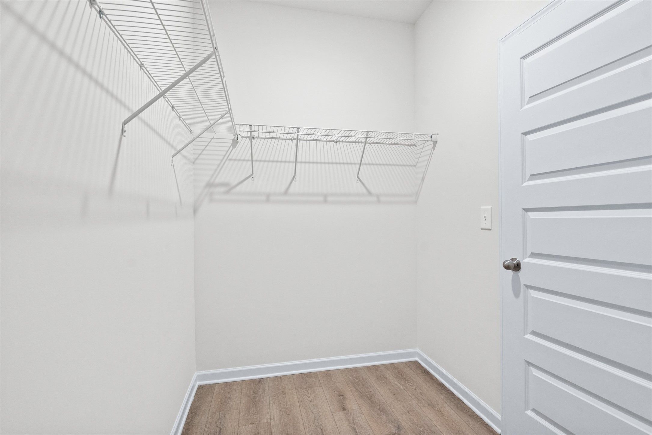 The Dove- Walk-In Closet. Home under construction, photo used for illustrative purposes only, color
