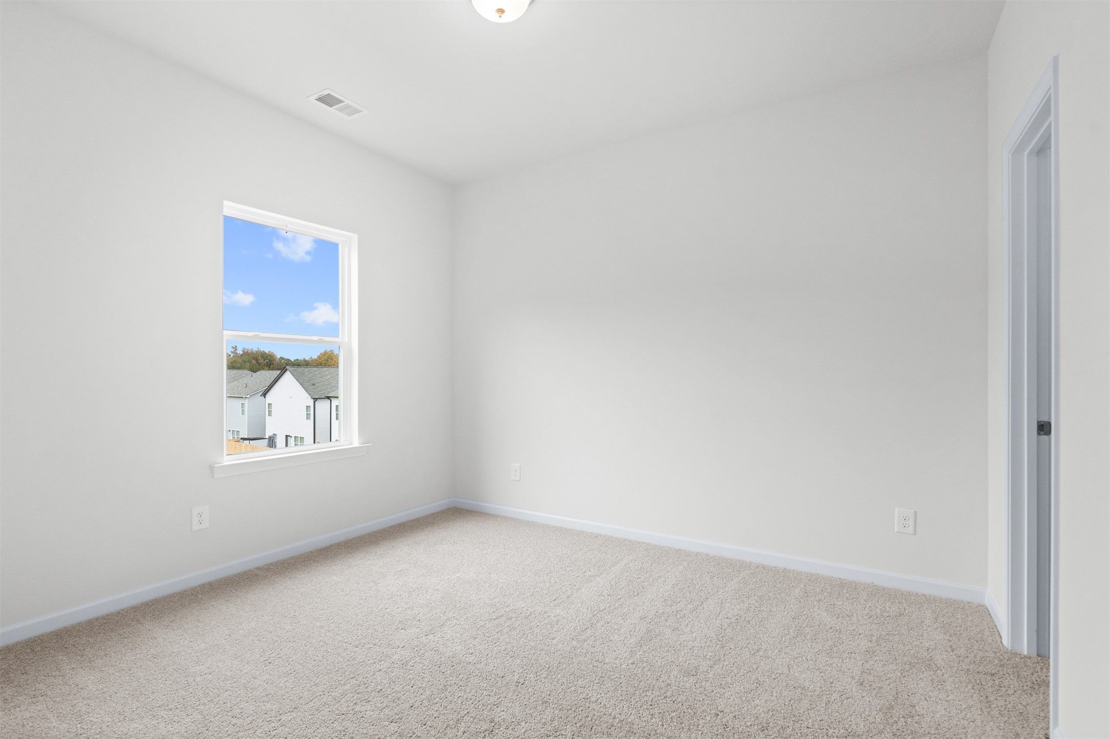 The Dove- Bedroom 2. Home under construction, photo used for illustrative purposes only, colors and