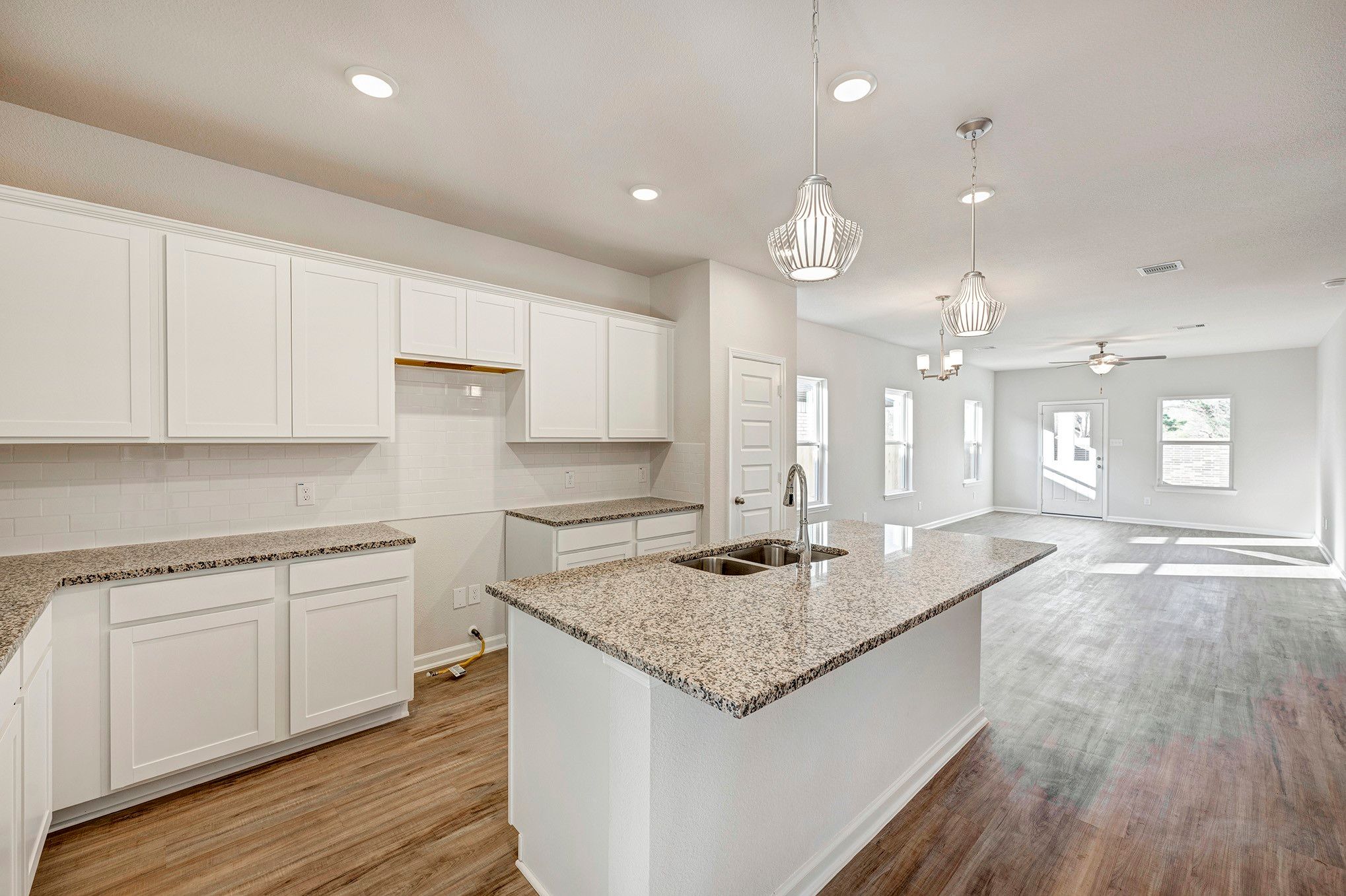 Piedmont- Kitchen. Sample image for illustration; upgrades, options, and colors may vary.