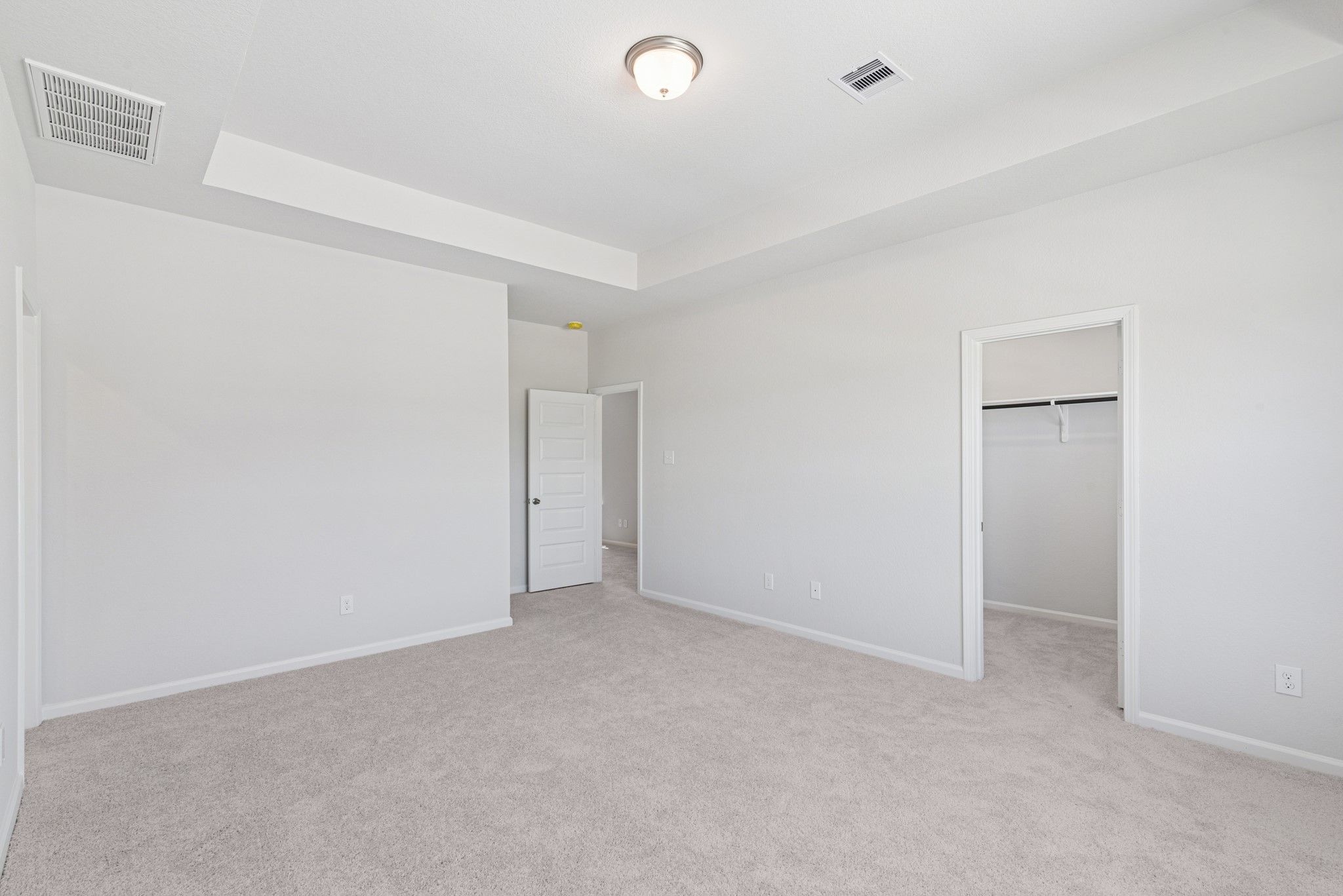 The Oriole II- Primary Bedroom with Tray Ceiling