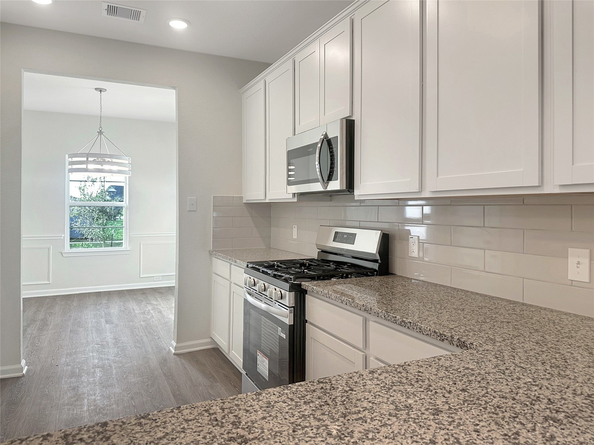 The Caldwell- Kitchen. Home is under construction. Sample image for illustration; upgrades, options