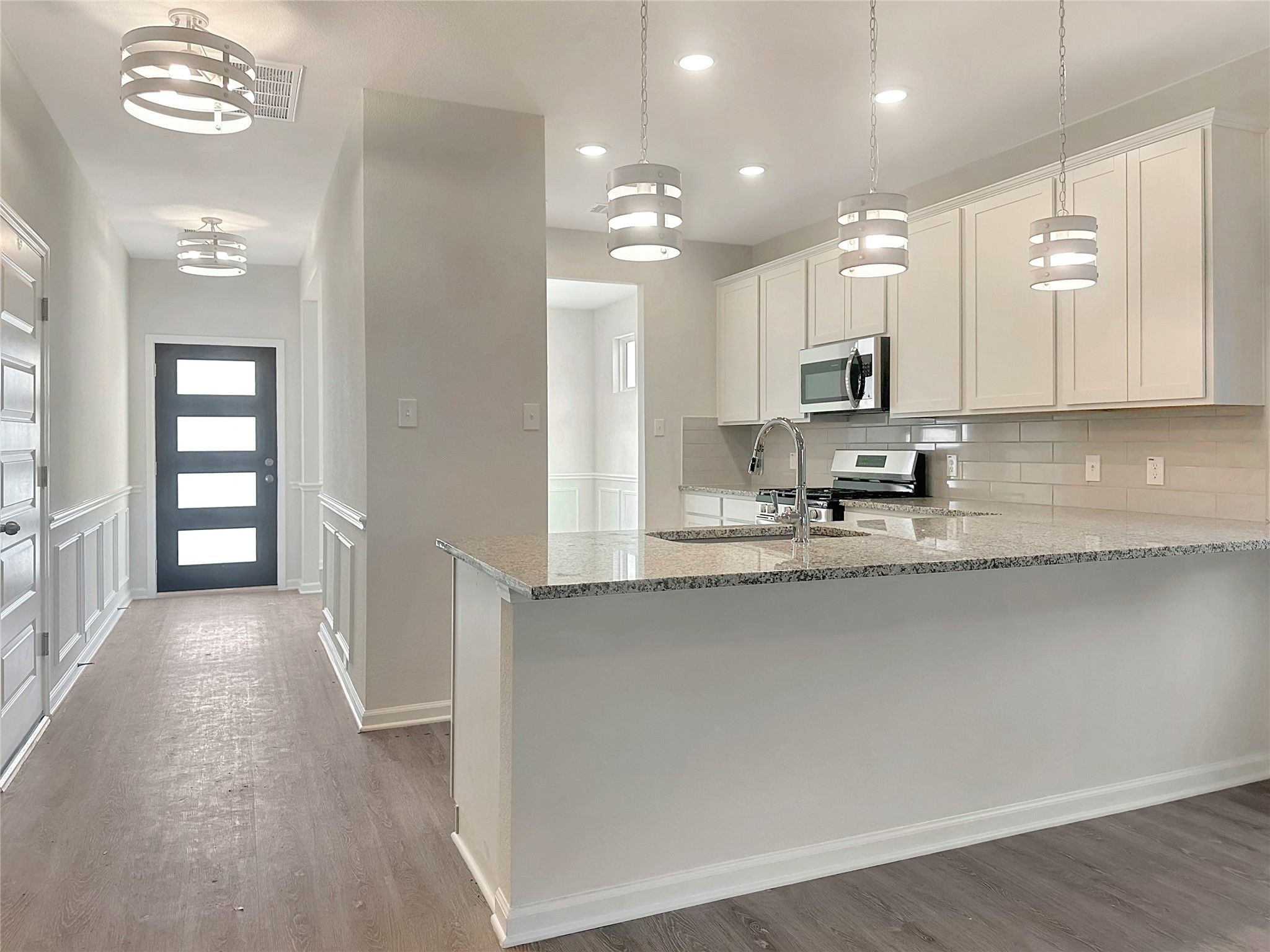 The Caldwell- Kitchen. Home is under construction. Sample image for illustration; upgrades, options