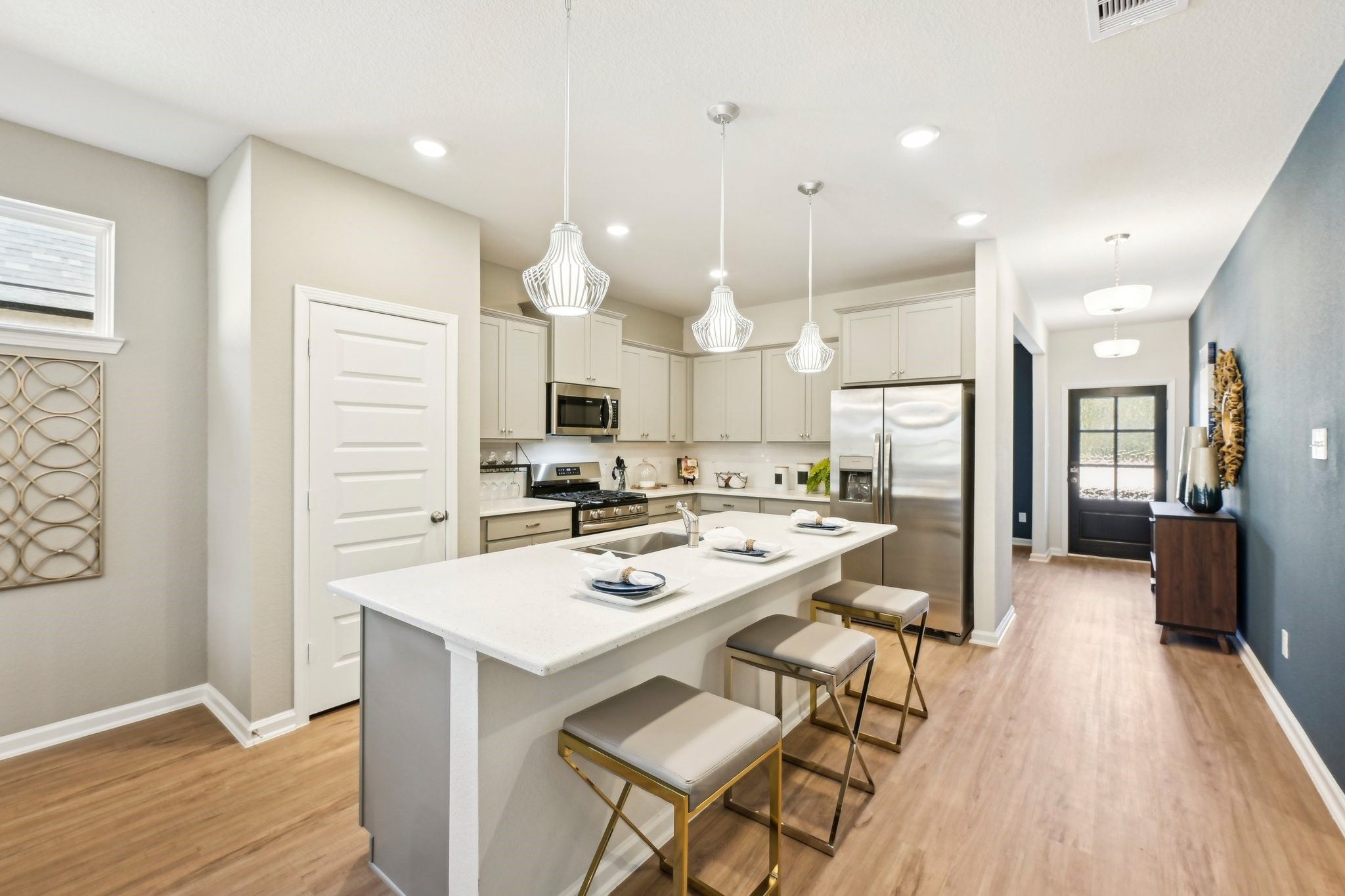 Kitchen. Sample image for illustration; upgrades, options, and colors may vary.