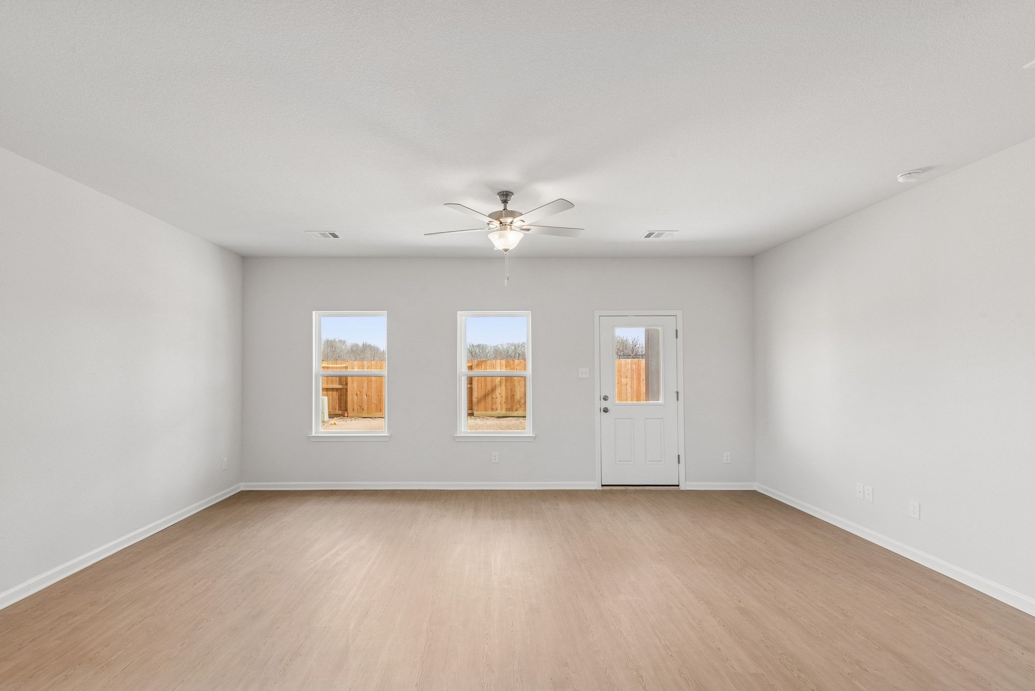 The Georgetown II- Family Room. Home under construction, photo used for illustrative purposes only,