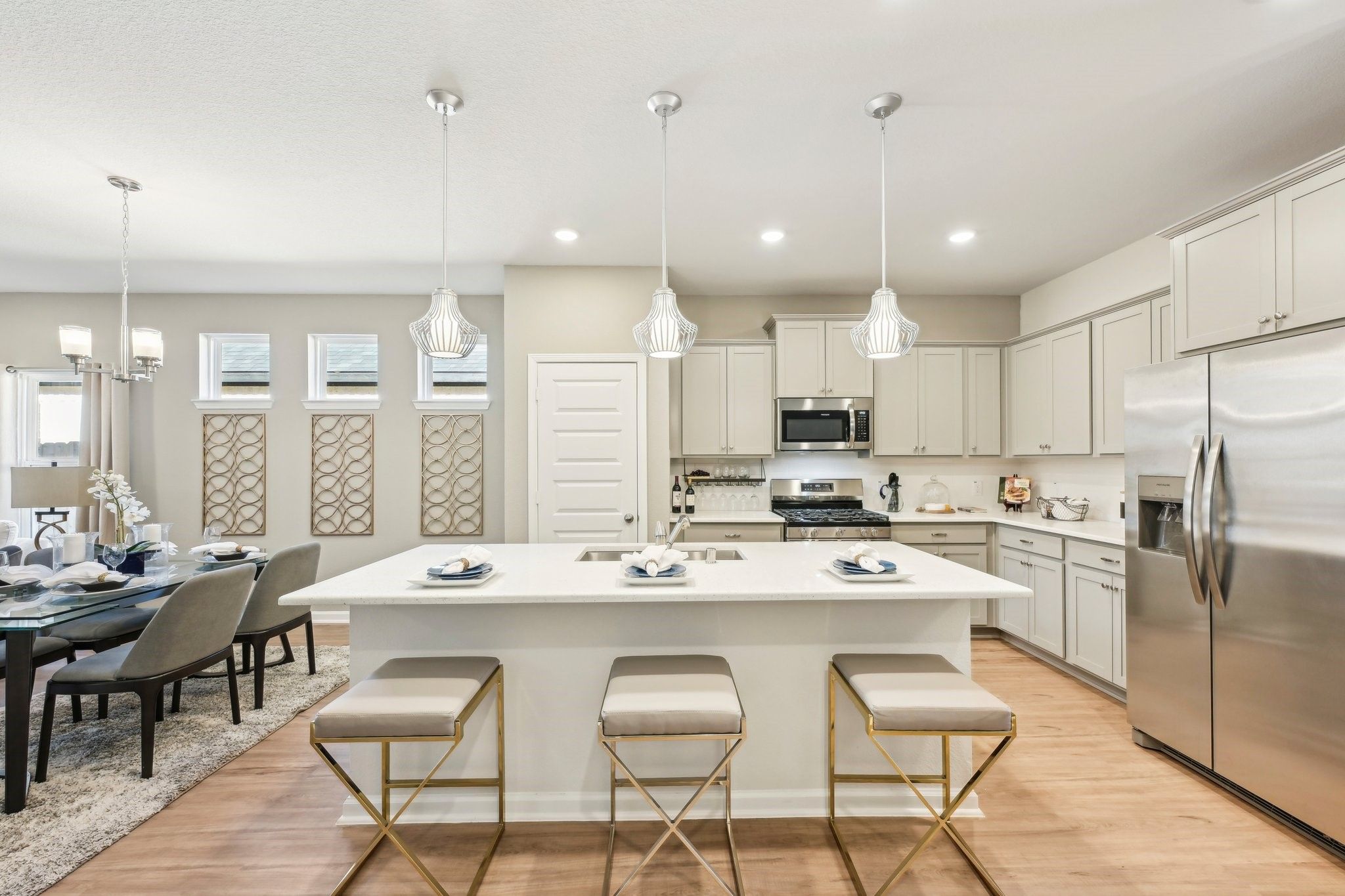 Kitchen. Sample image for illustration; upgrades, options, and colors may vary.