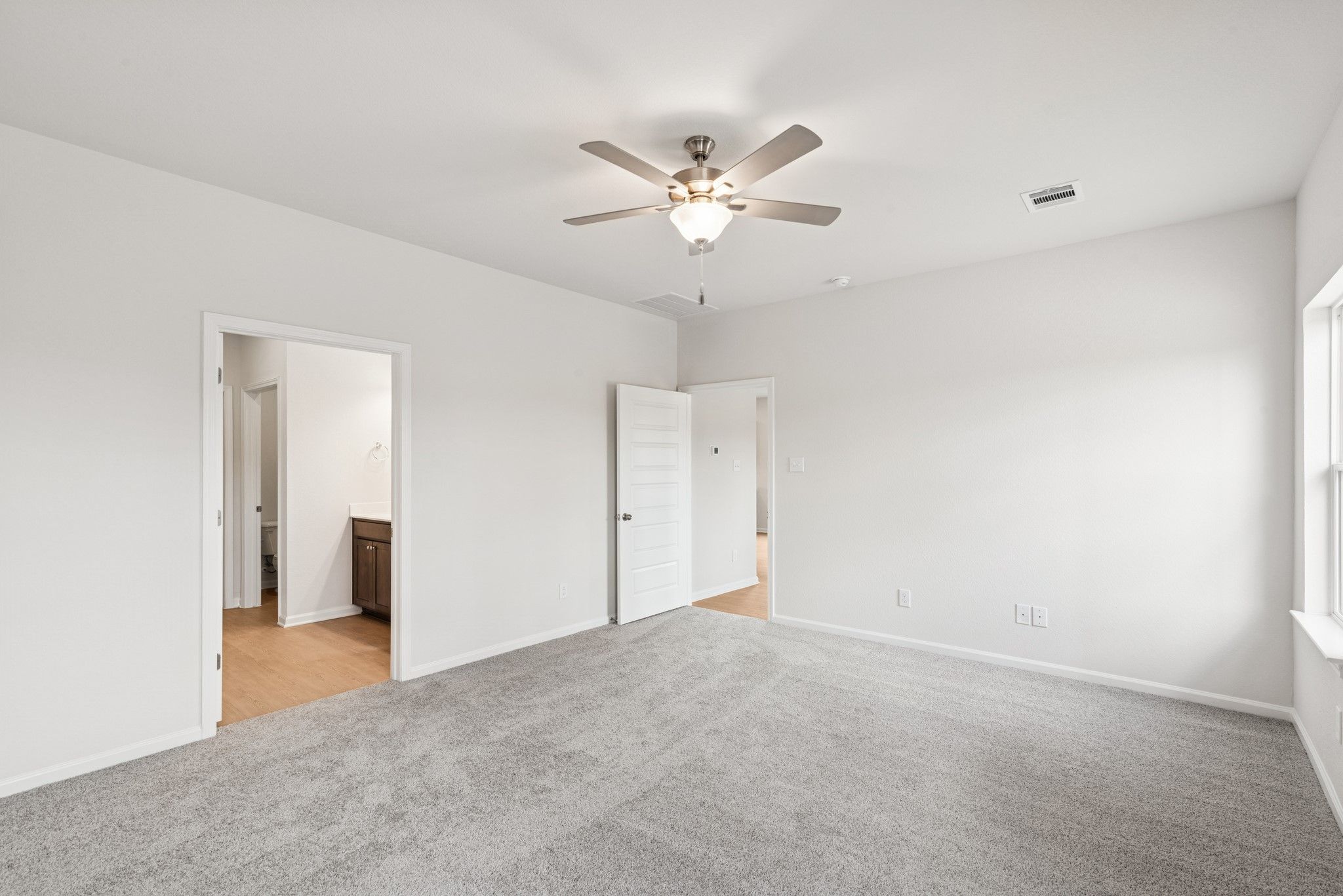 The Georgetown II- Primary Suite. Home under construction, photo used for illustrative purposes onl